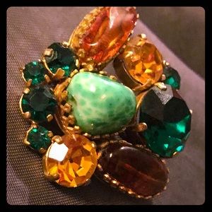 Scottish bumble bee vintage brooch